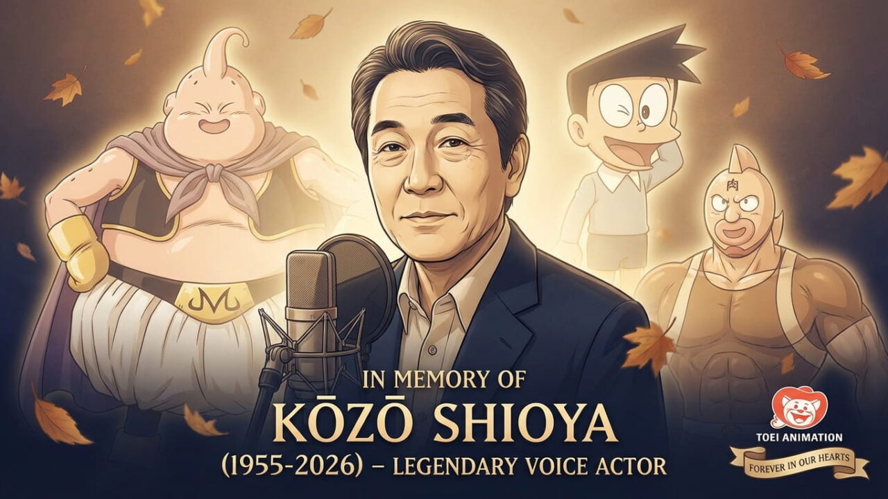 وداع أسطورة صوت ماجن بو .. وفاة الممثل Kōzō Shioya