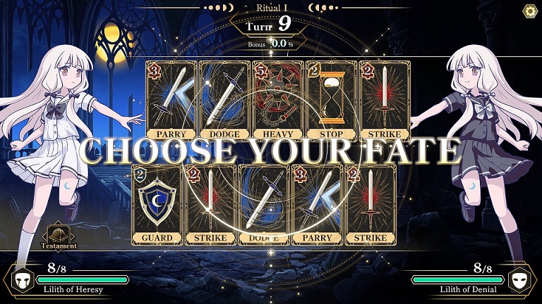 فATE/Grand Order وديسسيديا: فينال فانتازي، يقدمان لعبة كاردجيم روغيلايت جديدة للمحترفين، تجبرك على المشاركة في طقوس لعبة الموت عالية السرعة التي تقوم بها 13 ساحرة.