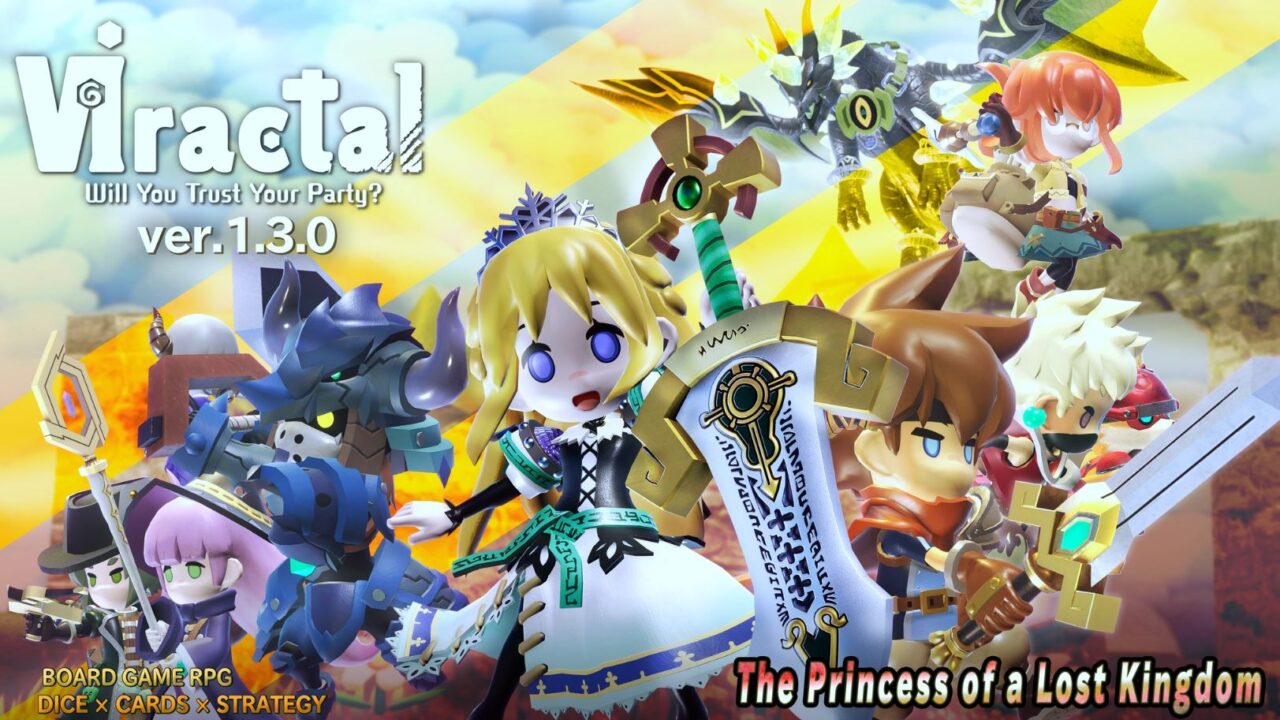 لعبة JRPG الرقمية بالأسلوب الترفيهي Viractal: هل ستثق بفريقك؟ تحصل على تحديث كبير يضيف نظاماً لعب جديد وشخصية.