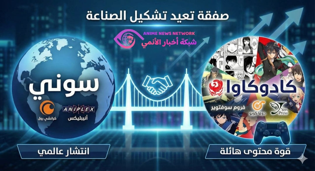 صفقة سوني و كادوكاوا: صفقة القرن في عالم الأنمي